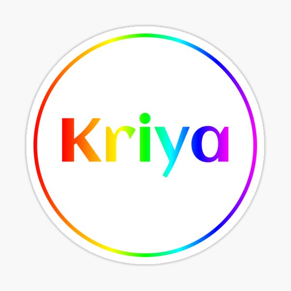 Kriya Sticker