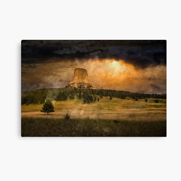 Devil's Tower Canvas Print