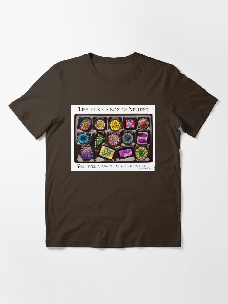 Alternate view of A Box of Viruses Essential T-Shirt