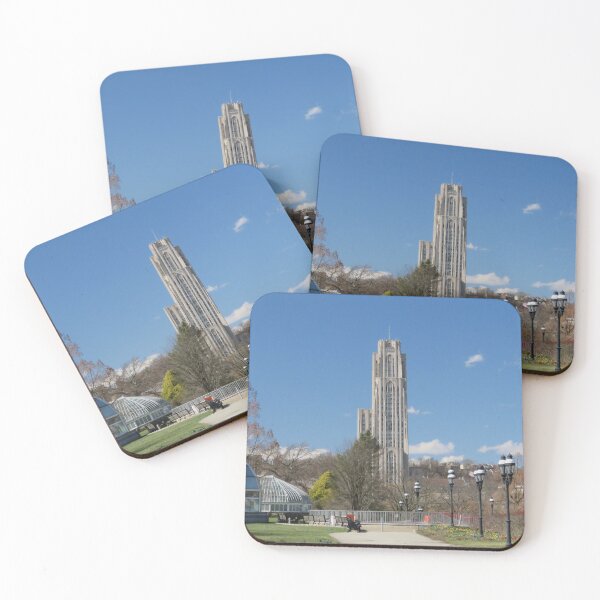 Item preview, Cathedral of Learning and Phipps gardens walkway in Pittsburgh designed and sold by LJSparvero.