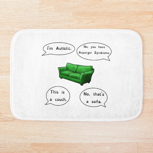 Item preview, The Difference Between Autism and Asperger's designed and sold by ActingNT.