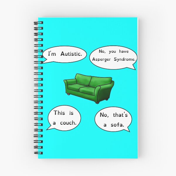 Item preview, The Difference Between Autism and Asperger's designed and sold by ActingNT.