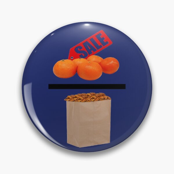 Item preview, On Sale Tangerines vs Open Bag of Pecans designed and sold by KrazyKlowns.