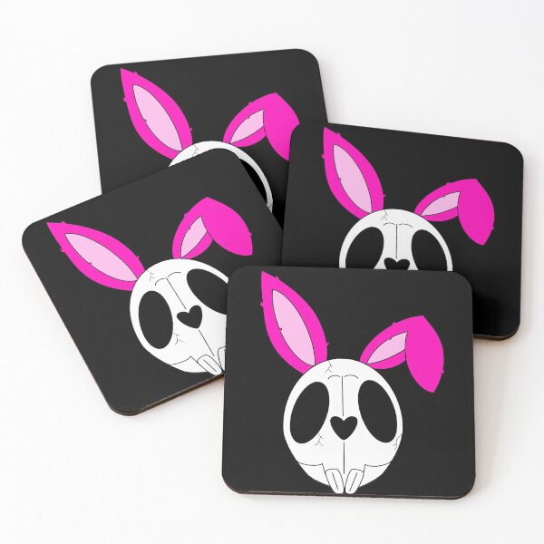 Item preview, Bunny Skull Pink Ears designed and sold by FloWynn.