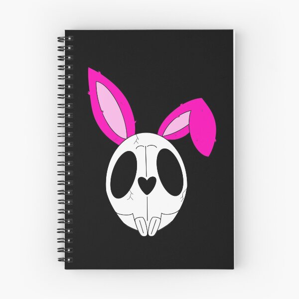 Item preview, Bunny Skull Pink Ears designed and sold by FloWynn.