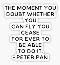 Peter Pan Sticker Redbubble