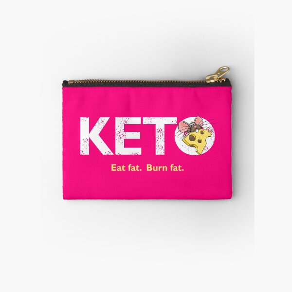 Item preview, KETO - Eat fat. Burn Fat. designed and sold by HobzyMerch.
