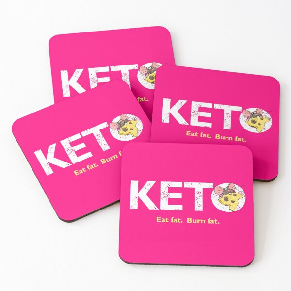 Item preview, KETO - Eat fat. Burn Fat. designed and sold by HobzyMerch.
