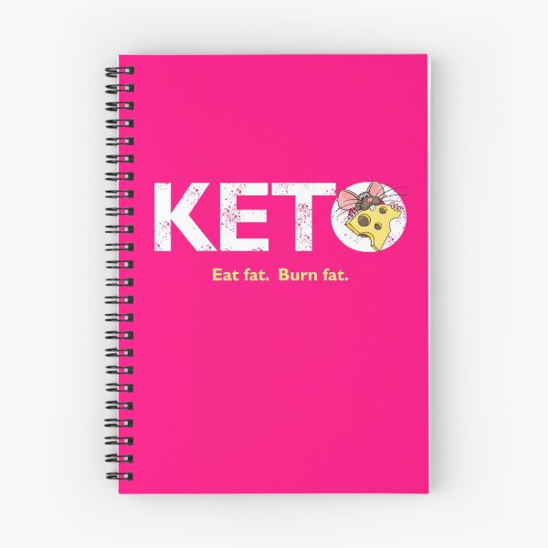 Item preview, KETO - Eat fat. Burn Fat. designed and sold by HobzyMerch.