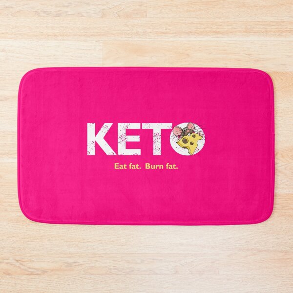 Item preview, KETO - Eat fat. Burn Fat. designed and sold by HobzyMerch.