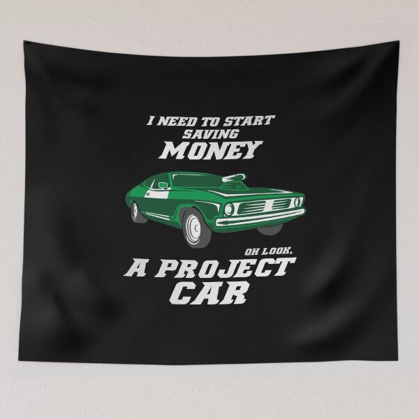 Item preview, Oh look, Project Car funny Tuning Car Guy Mechanic Racing designed and sold by phskulmshirt.