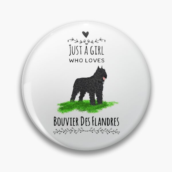 Item preview, Just a girl who loves Bouvier des flandres dog lover tshirt designed and sold by wdyoungblood.