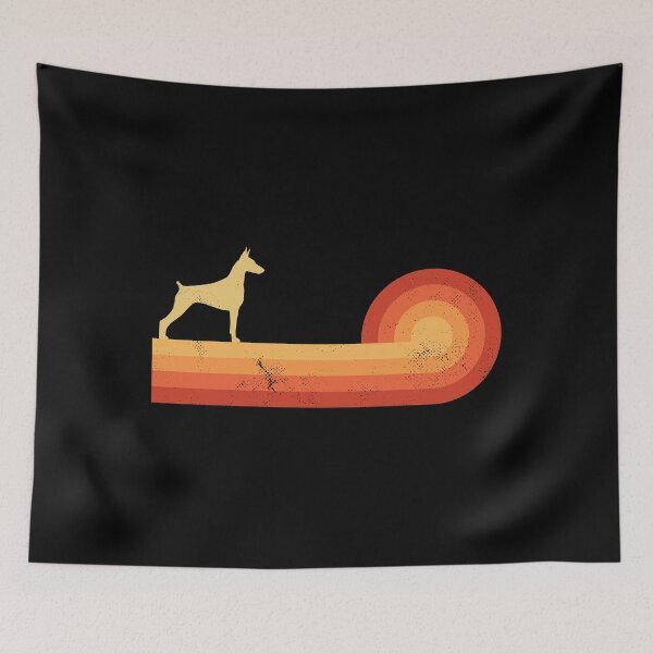Item preview, Doberman Retro Vintage Sunset 60s 70s Shirt for Men Women Boys Girls Kids Dog Lover Gifts designed and sold by LiqueGifts.