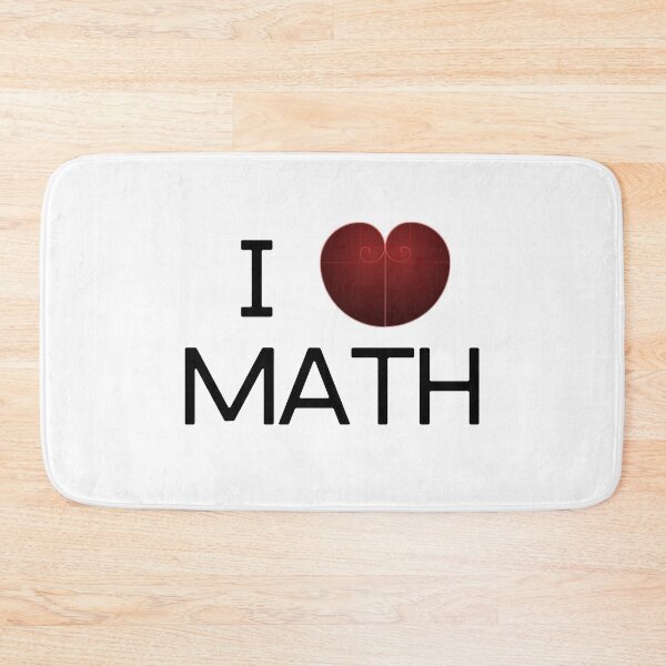 Item preview, I Love Math designed and sold by ryanwfraser.