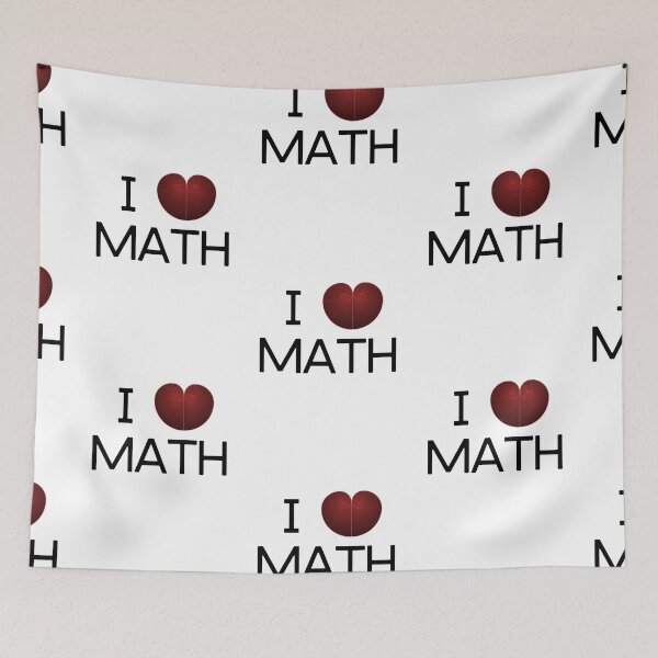 Item preview, I Love Math designed and sold by ryanwfraser.