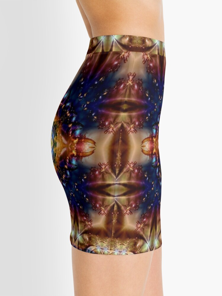 Alternate view of Krazy Kaleidoscope 1025 Mini Skirt