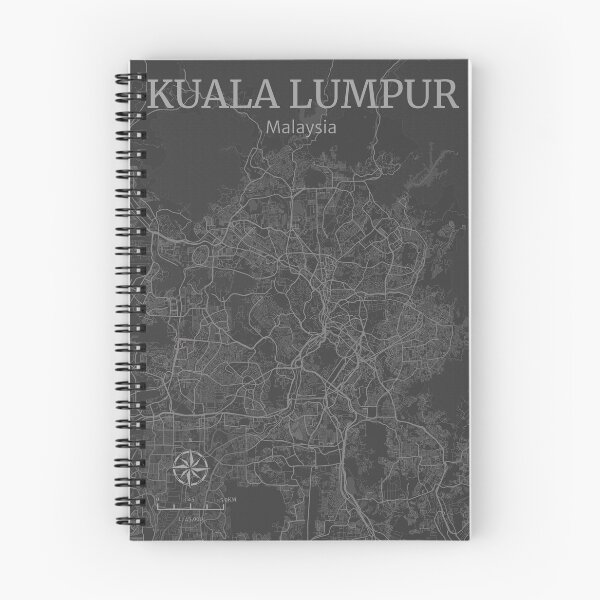 Item preview, Kuala Lumpur Malaysia City Map designed and sold by localprideart.