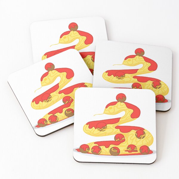 Item preview, Spaghetti snake and meatballs designed and sold by TealLeaf.
