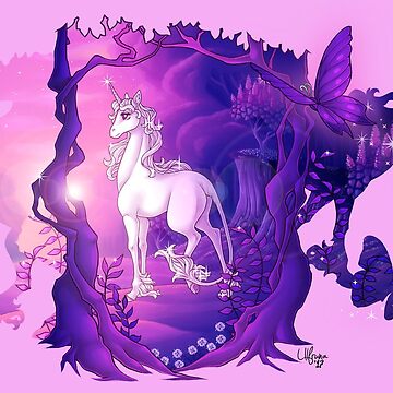 The Last Unicorn Art Print by Deer Dandy