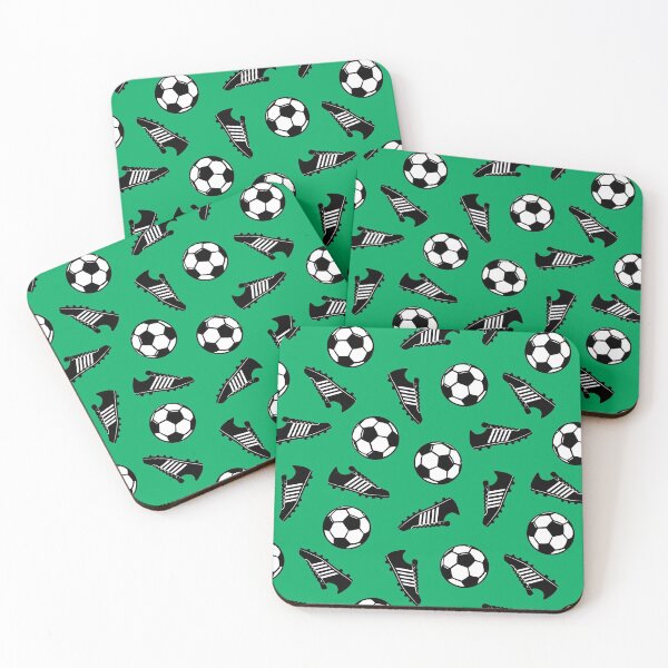 Item preview, Soccer Balls and Cleats - Green designed and sold by littlearrow.