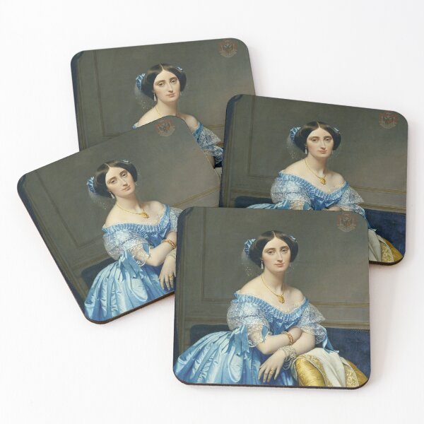 Item preview, Princesse de Broglie - Jean Auguste Dominique Ingres Painting designed and sold by luisp96.