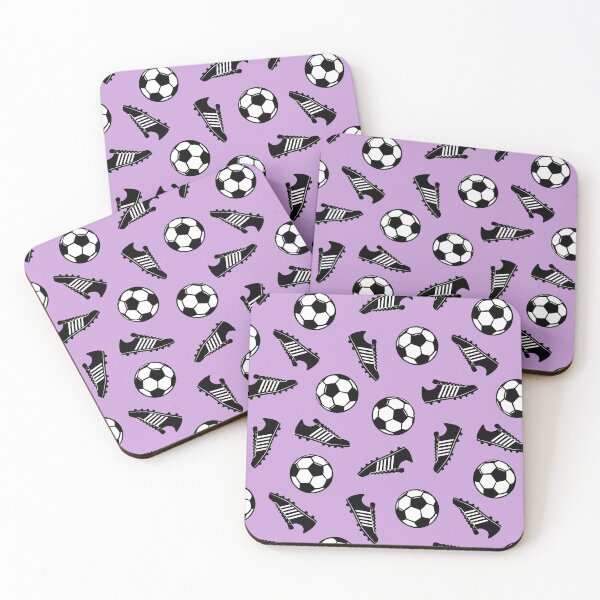 Item preview, Soccer Balls and Cleats - Purple designed and sold by littlearrow.