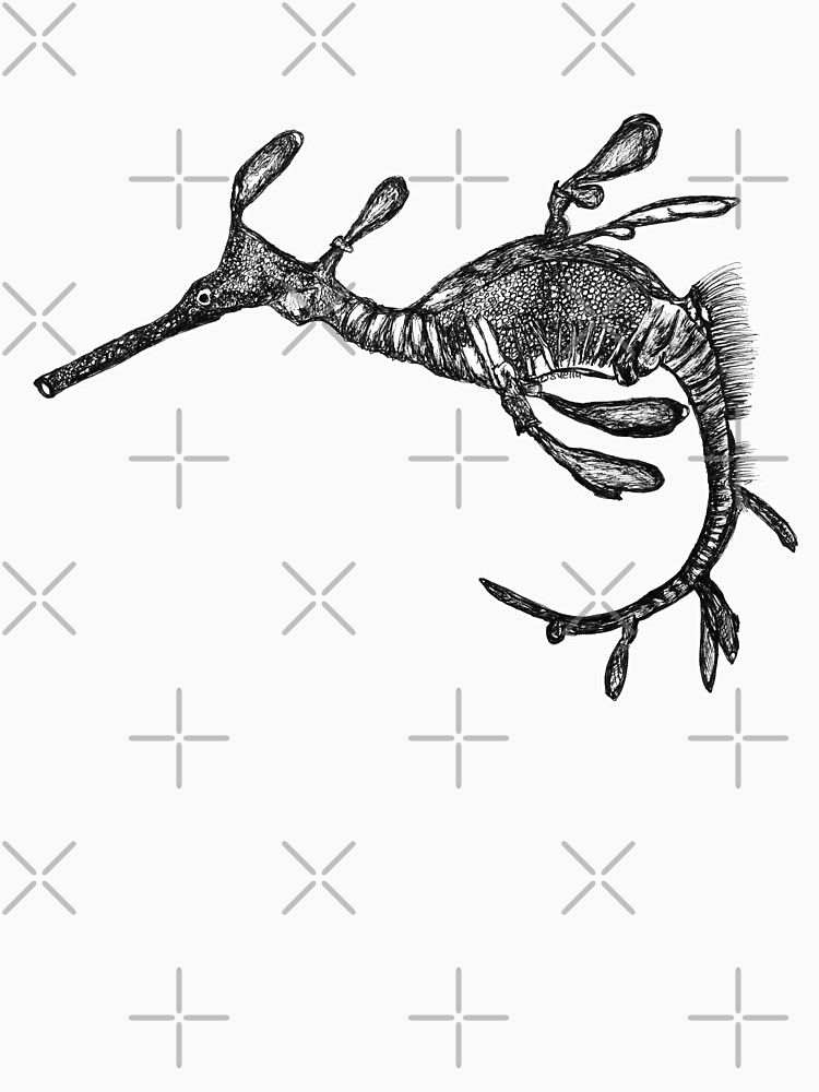 Pee-Jay the Baby Weedy Sea Dragon by Wildcard-Sue