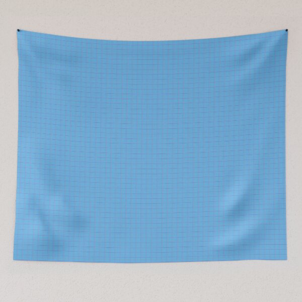Item preview, grid on blue designed and sold by dnparker.