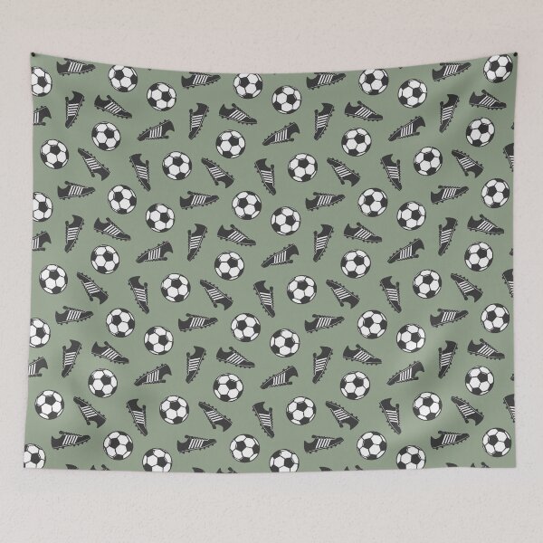 Item preview, Soccer Balls and Cleats - Sage designed and sold by littlearrow.