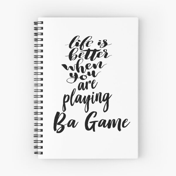 Item preview, Life Is Better When You Are Playing Ba Game designed and sold by ProjectX23.