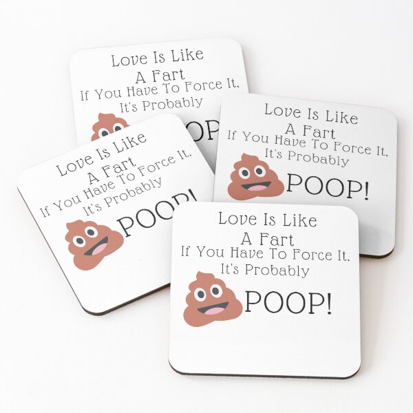 Item preview, Love is Like A Fart designed and sold by PartridgeDesign.