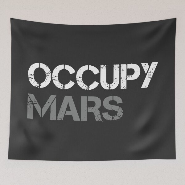 Item preview, Occupy Mars designed and sold by televisiontees.