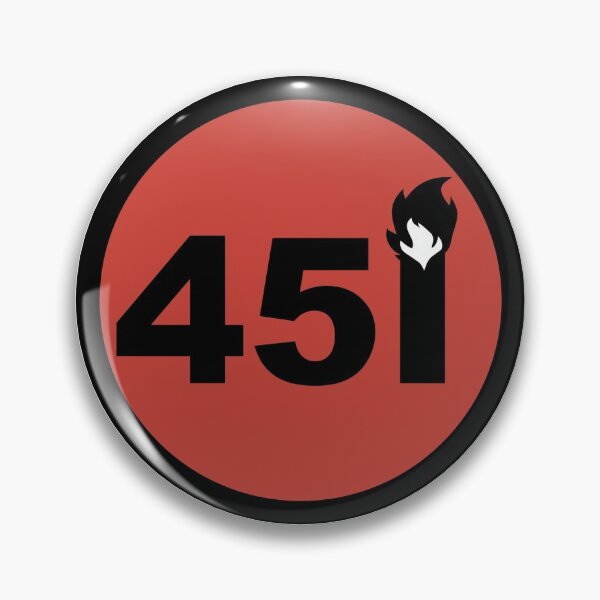 Item preview, Fahrenheit 451 designed and sold by AndrewCotten.