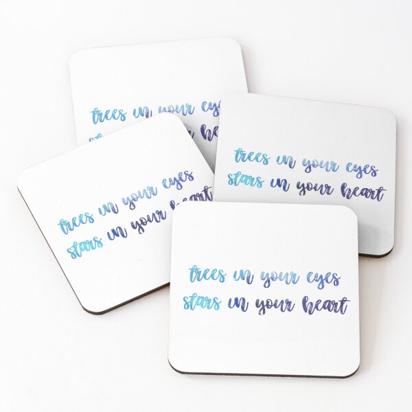 Item preview, tress in your eyes stars in your heart designed and sold by lovely-lyrics.