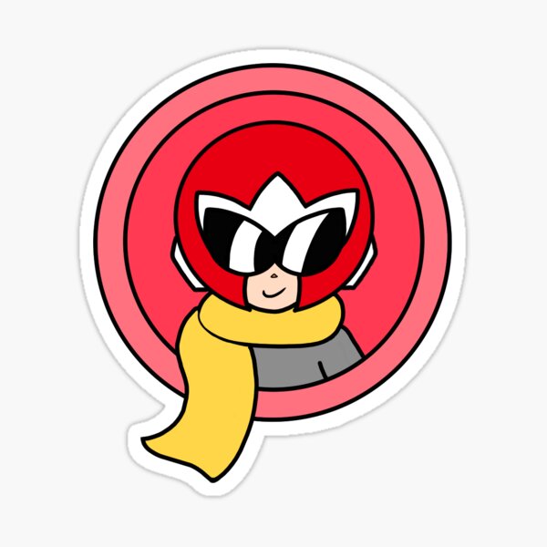 Protoman Stickers | Redbubble