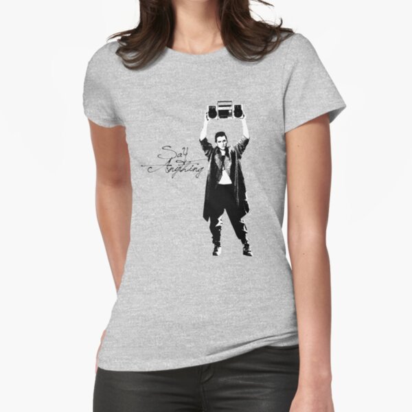 Say Anything - Dobler Fitted T-Shirt