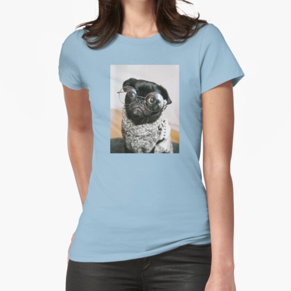 Dog Cigarette Sunglasses For Men Women - Owner Lover Pug Heathers T-Shirt  by Mercoat UG Haftungsbeschraenkt - Pixels