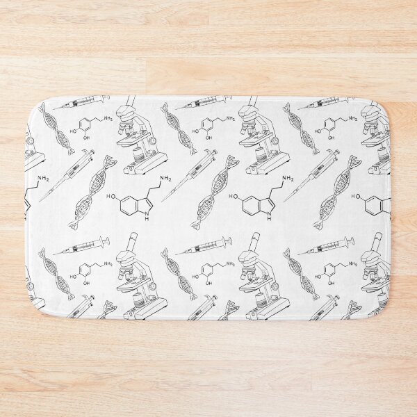 Item preview, Bio Sketch Pattern - Black on White designed and sold by Kd Amittai.