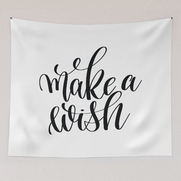 Item preview, Make A Wish Inspirational and Motivational Quotes designed and sold by ProjectX23.
