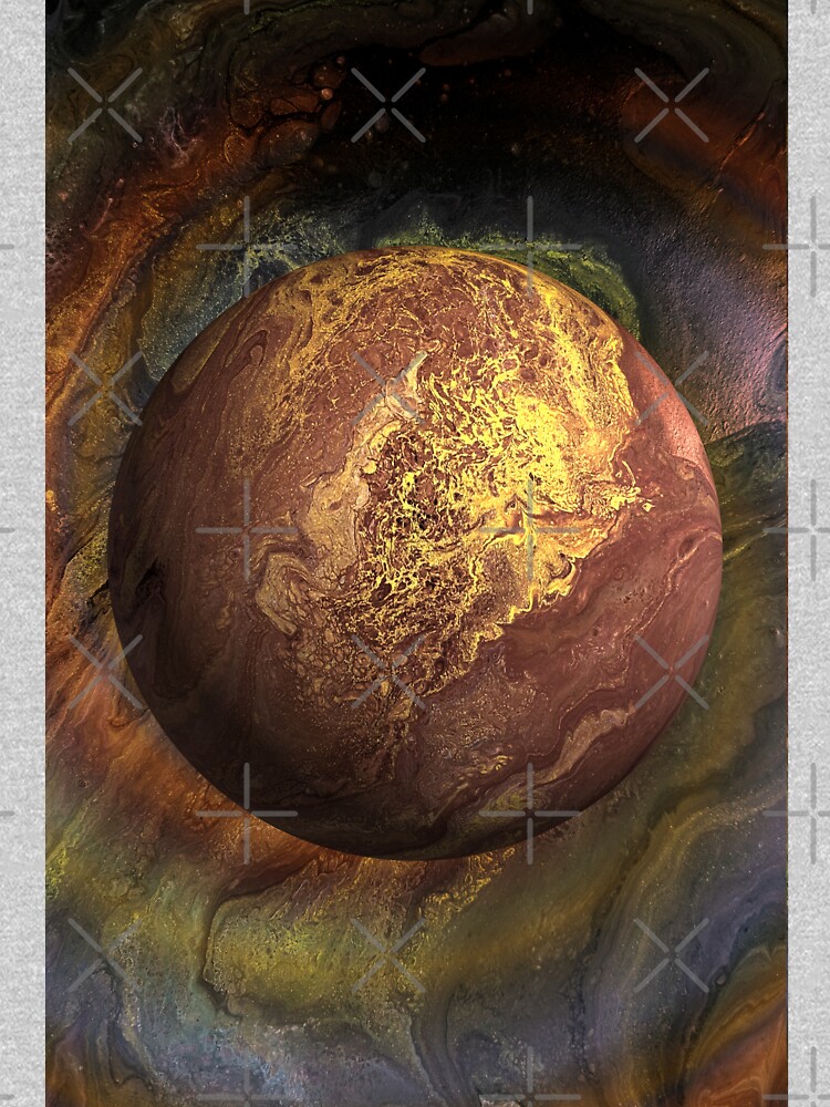 Desert Moon: outer space planet by kerravonsen