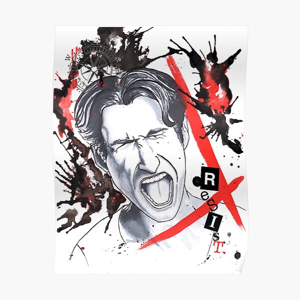 Resist - male Poster