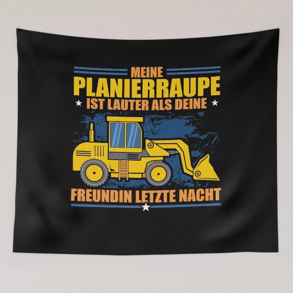 Item preview, Planierraupe Lauter Als Deine Freundin Straßenbau designed and sold by bestqualityTees.