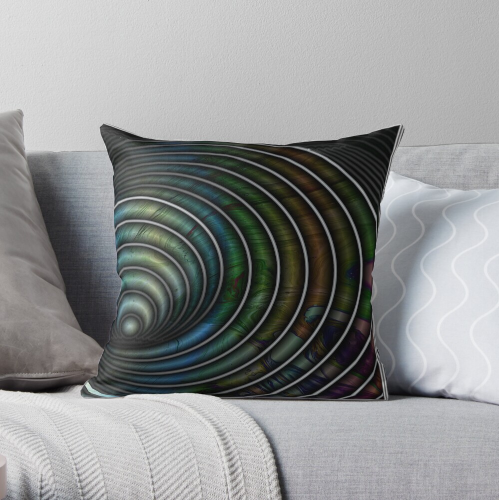 Chameleon's Eye II Throw Pillow