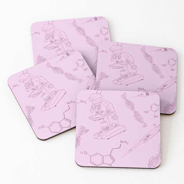 Item preview, Bio Sketch Pattern - Pink designed and sold by Kd Amittai.