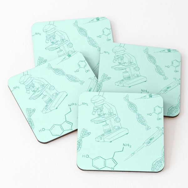 Item preview, Bio Sketch Pattern - Mint designed and sold by Kd Amittai.