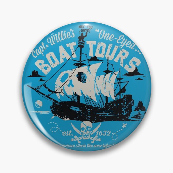 Aperçu de l'œuvre Capt Willies Excursions en bateau créée et vendue par Pink Pineapple Works.