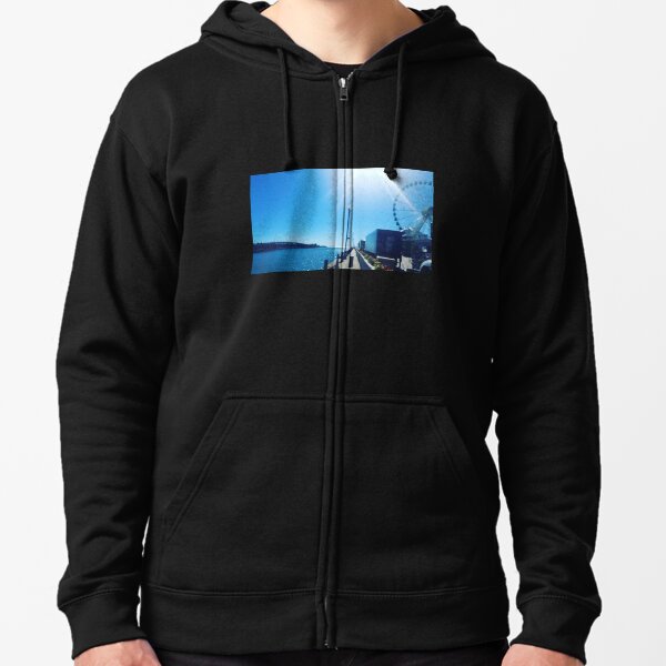 Navy Pier Chicago Zipped Hoodie