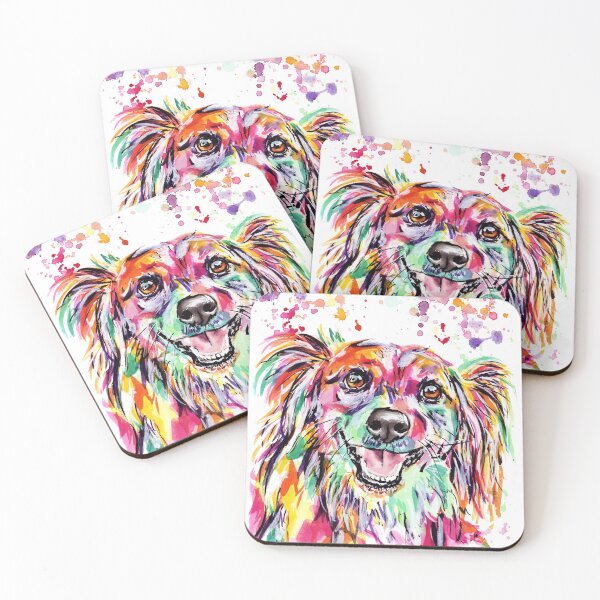 Item preview, Watercolour Rescue Dog designed and sold by SaltySerenity.