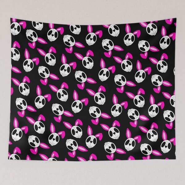 Item preview, Skull Bunny Pattern designed and sold by FloWynn.