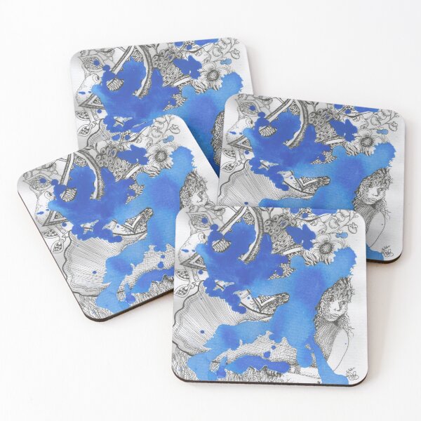 Item preview, Black and Blue designed and sold by PeeJayArt.